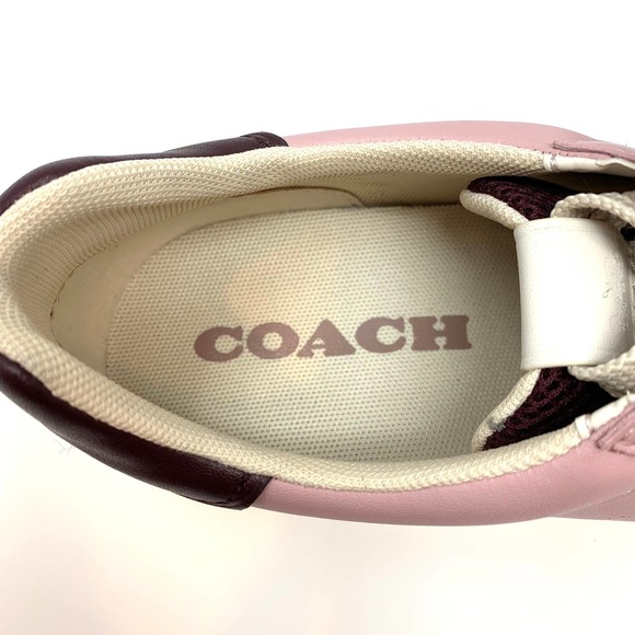 Coach Clip Low Top Leather Sneaker  W US10 - Picture 9 of 11